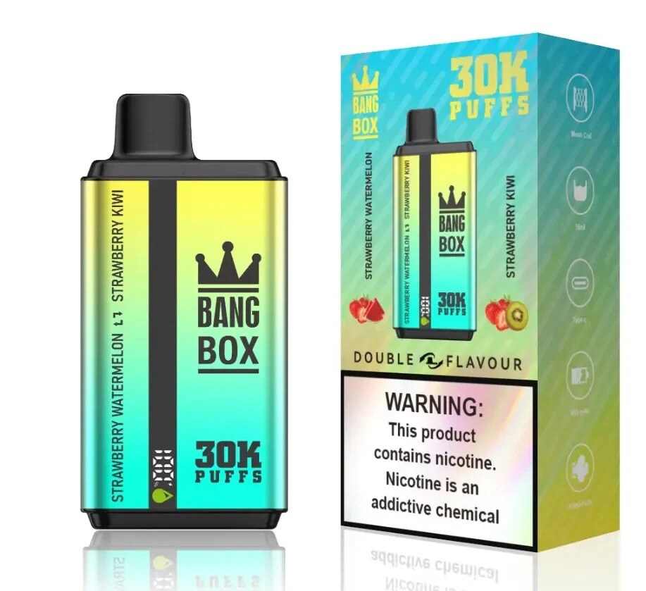 Bang Box 30000 Puffs Sabor Duplo 0% 2% 5% Baixo Teor de Nicotina Compra em Atacado Caneta Vape Descartável Recarregável~
