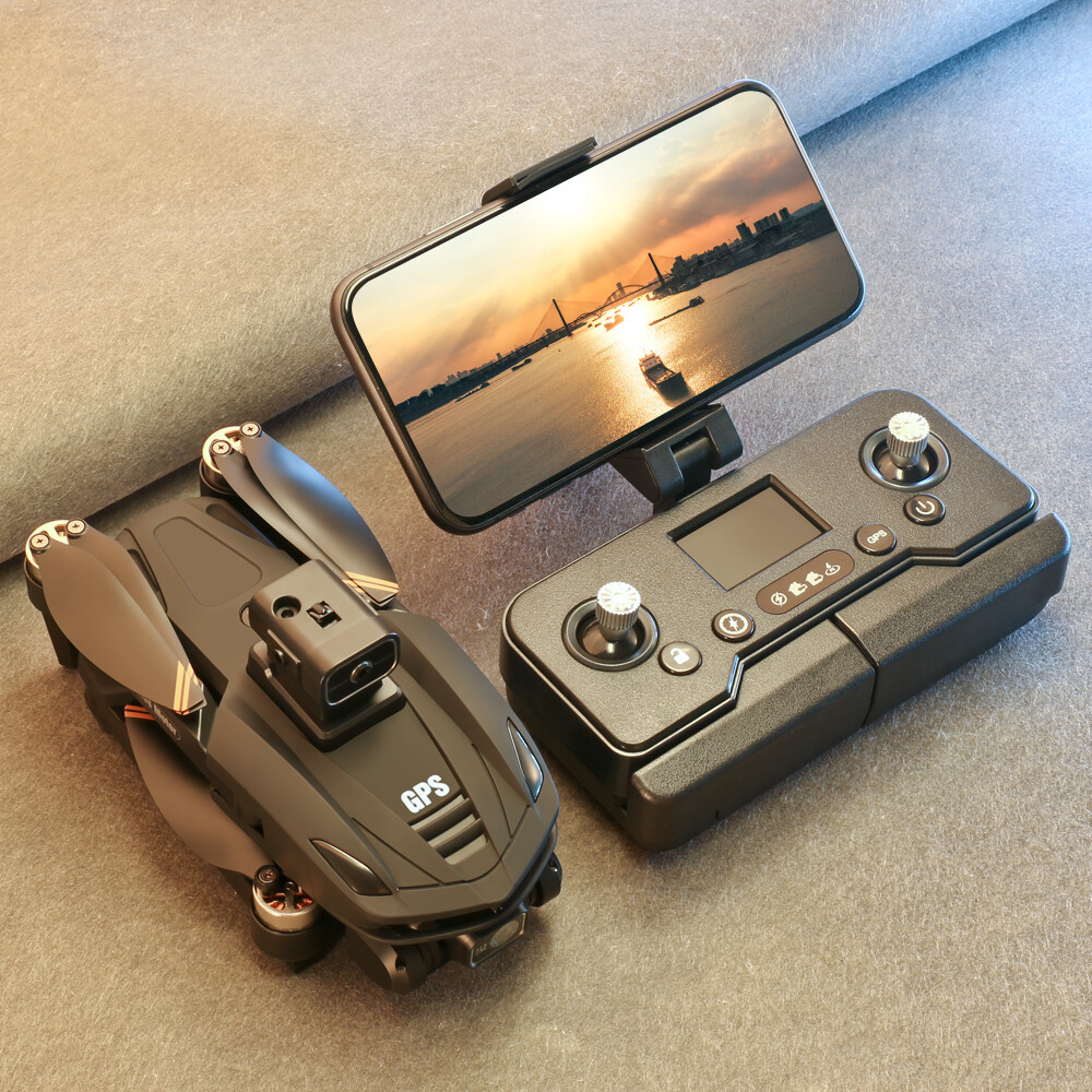 V168 GPS sem escova fotografia aérea profissional 8K câmera dupla de alta definição, bateria de longa duração drone inteligente para evitar obstáculos