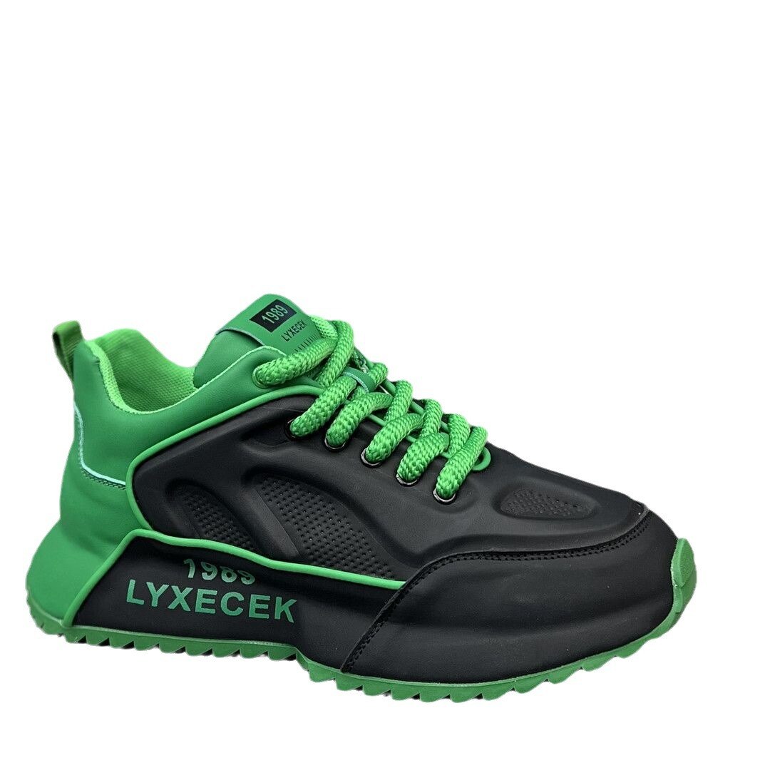 Sapatos casuais masculinos de sola grossa antibacterianos e antiodores