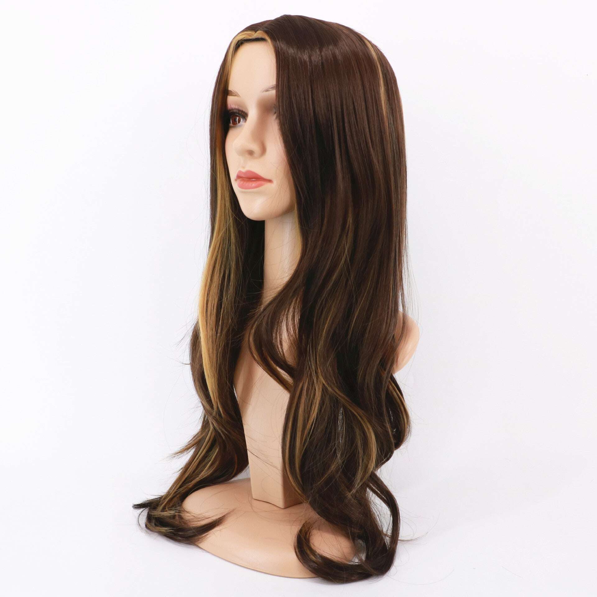 Big wavy blonde wig for daily use
