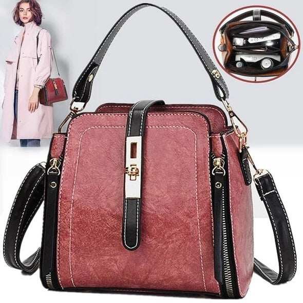 Bolsa crossbody de couro de 2024
