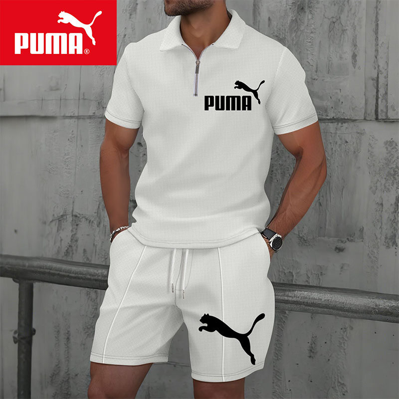 Conjunto Puma de 2 peças, blusa e calções