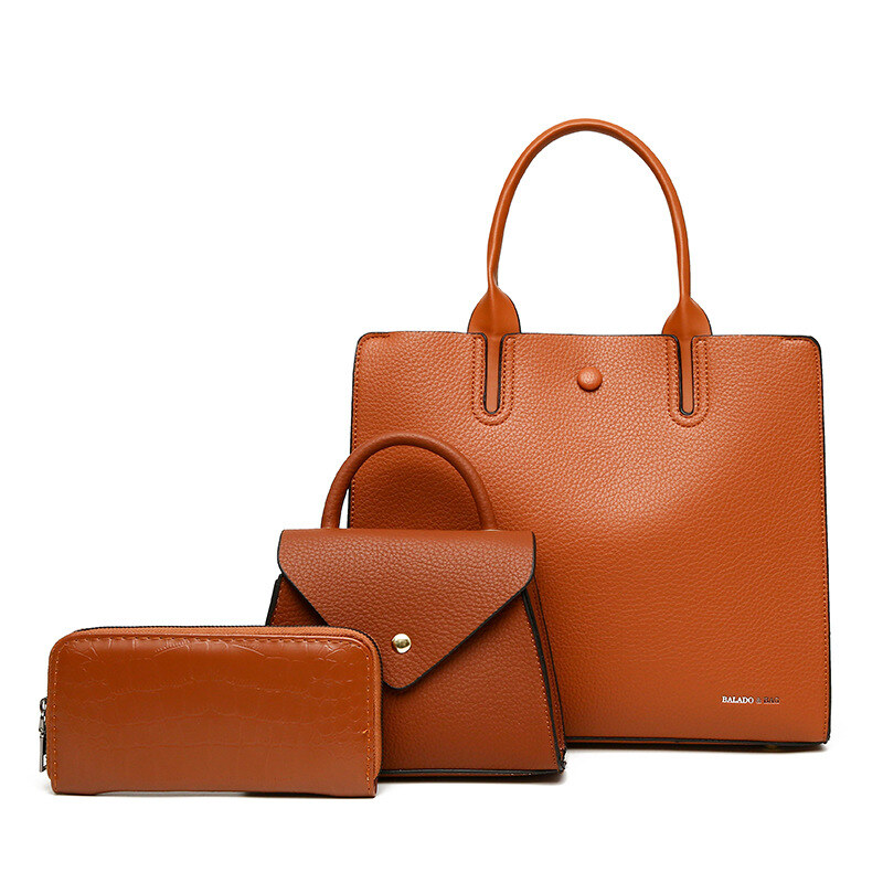 💥Natural leather handbag.