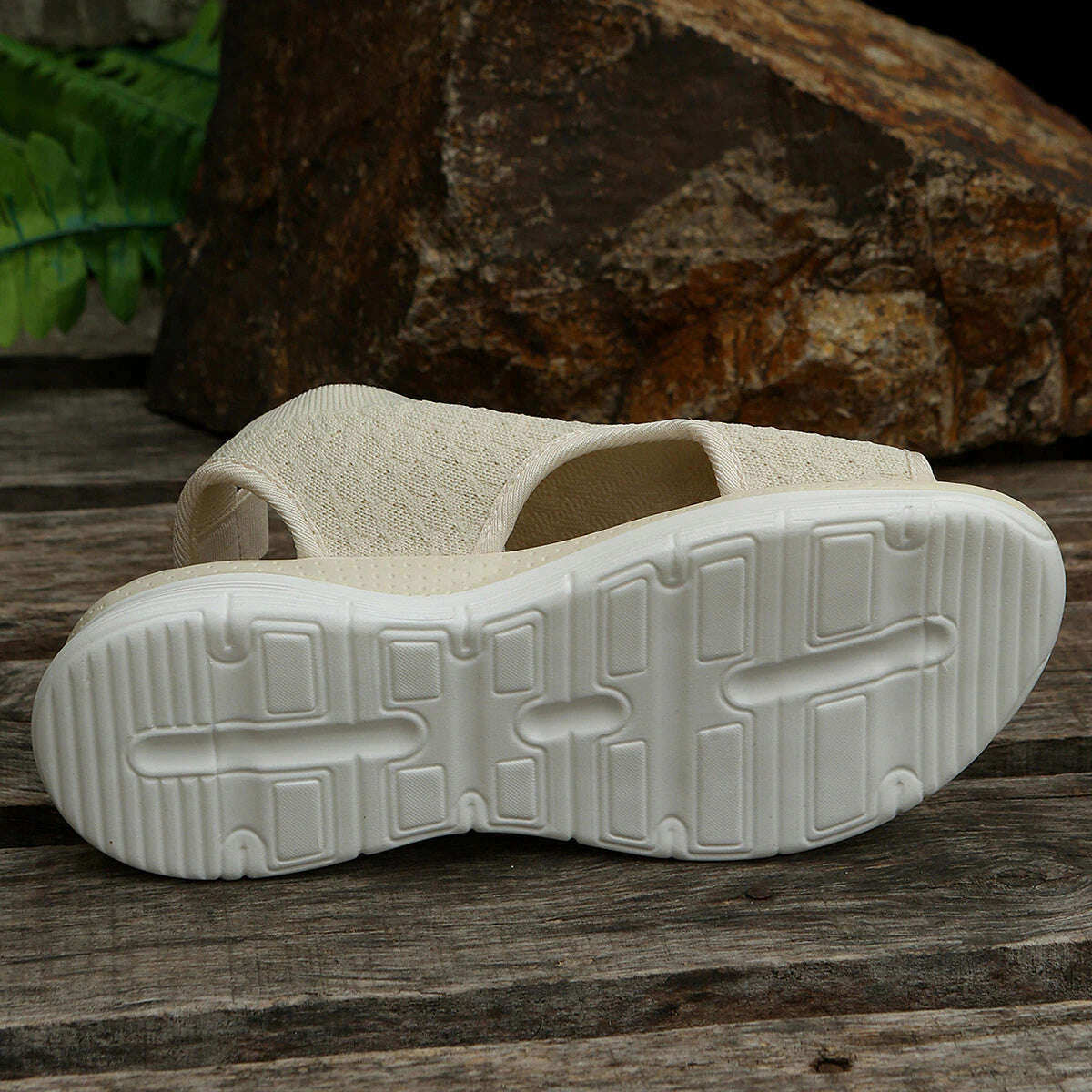 2023 Sandálias ortopédicas de malha elástica premium