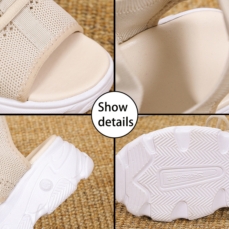 🔥PROMOÇÃO DO ÚLTIMO DIA 50% DE DESCONTO -2023 Sandálias de praia ortopédicas casuais de sola grossa mais populares