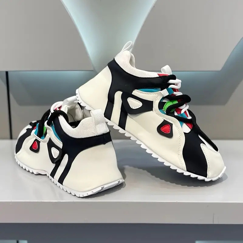 2024 νέα χοντρή σόλα casual αθλητικά παπούτσια