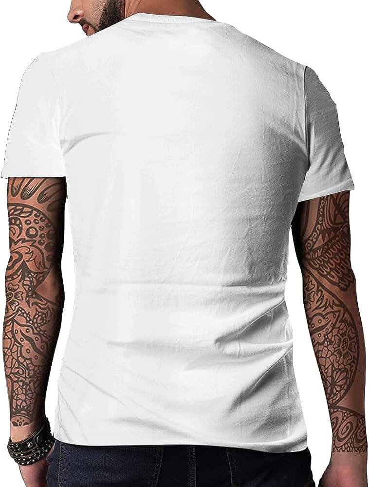 Men's 3D Print Skull T-Shirt 3D Creative Print Short Sleeve T-Shirt Casual Round Neck Novelty Street Fashion Tees Shirt