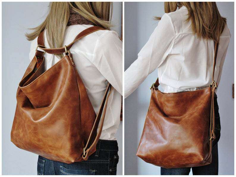 🔥Oferta Especial🔥Saco multifuncional de couro vintage