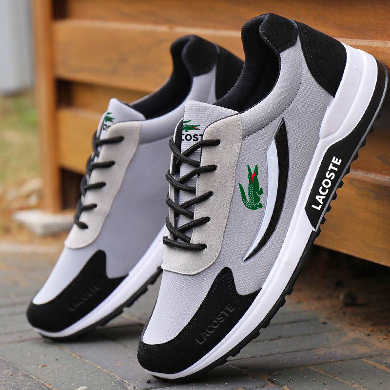 Sapatos masculinos - Lacoste respiráveis ​​e confortáveis ​​para atividades ao ar livre
