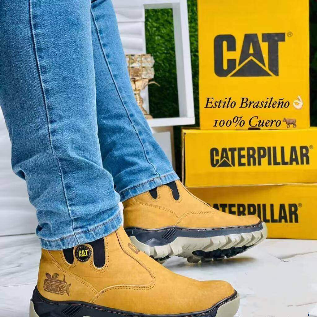 Caterpillar® bőr férfi csizma Tartós futófelület Puha és könnyen hordható Tökéletes mezőgazdasági munkákhoz
