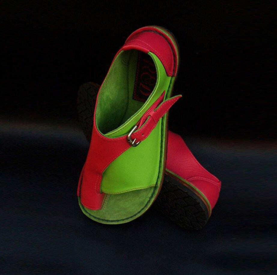 MINI SANDÁLIA FEMININA DE COURO