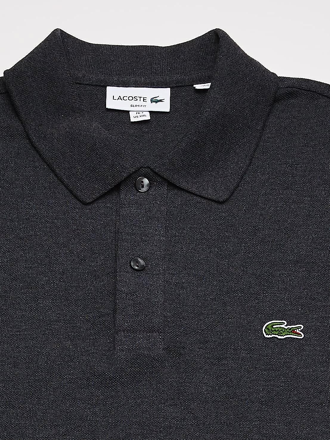 CAMISA POLO MASCULINA LACOSTE CLASSIC PIQUE SLIM FIT MANGA CURTA