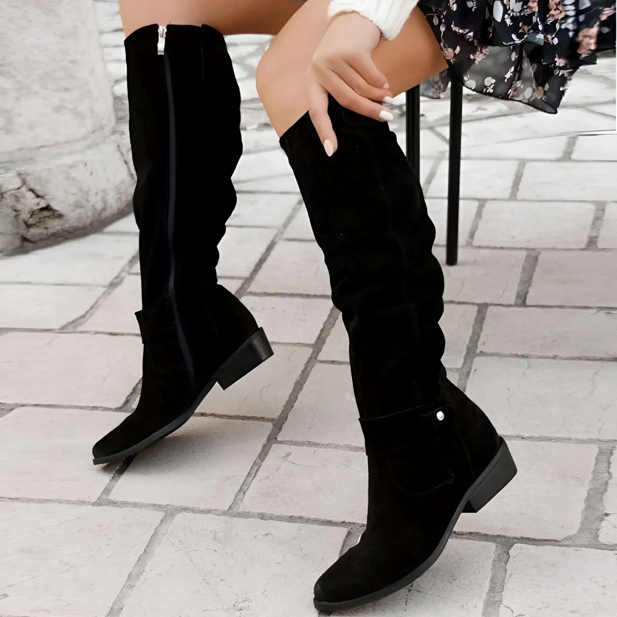 SAPATOS DE CAMURÇA CONFORTÁVEIS DANA™