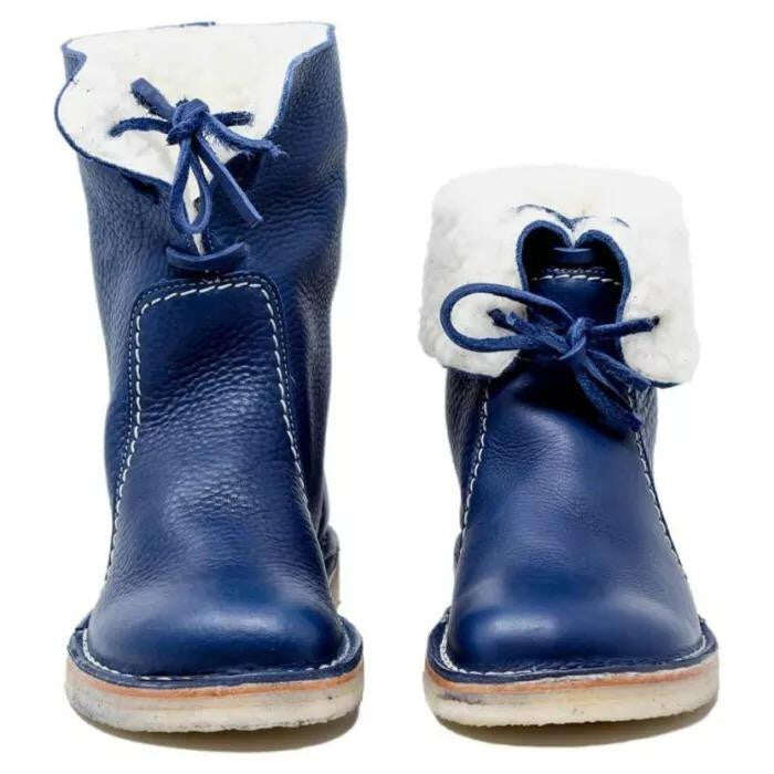 Wodoodporne buty z wełnianą wyściółką
