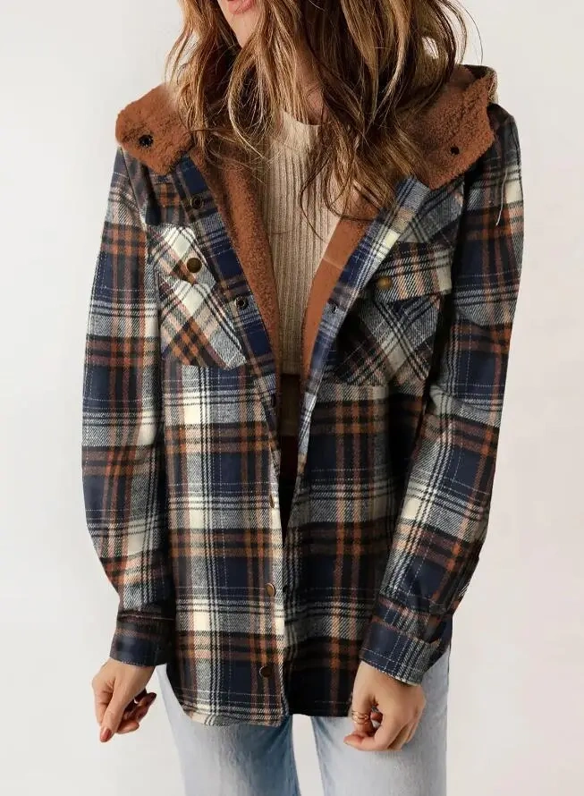 Suéter xadrez patchwork