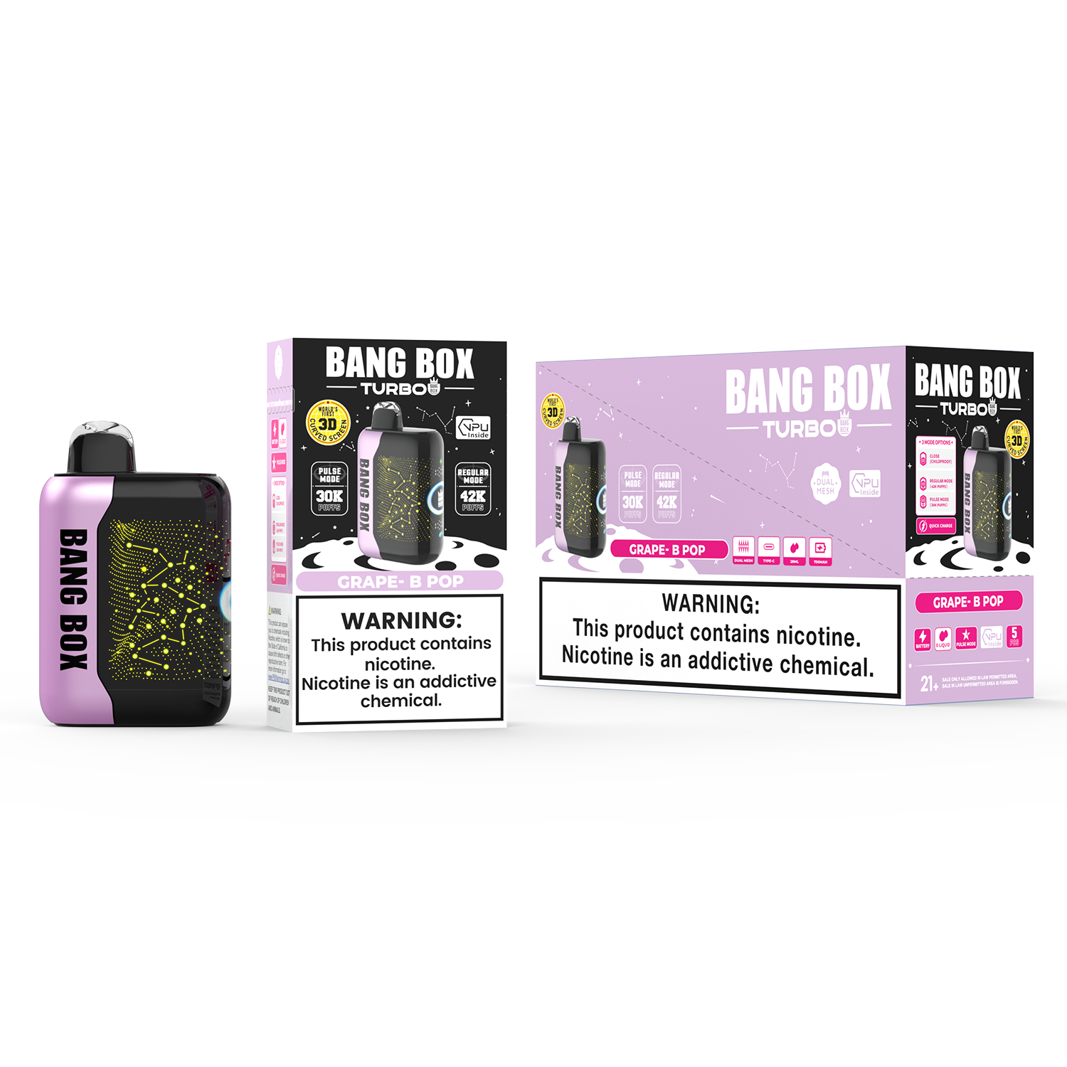 Bang Box TURBO 42000 puffs Vape