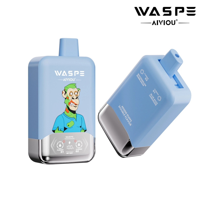 waspe 40000 puffs Blueberry lemonade + Watermelon chewing gum