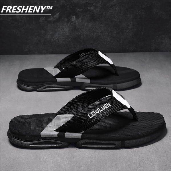 Chinelos masculinos casuais de praia ao ar livre