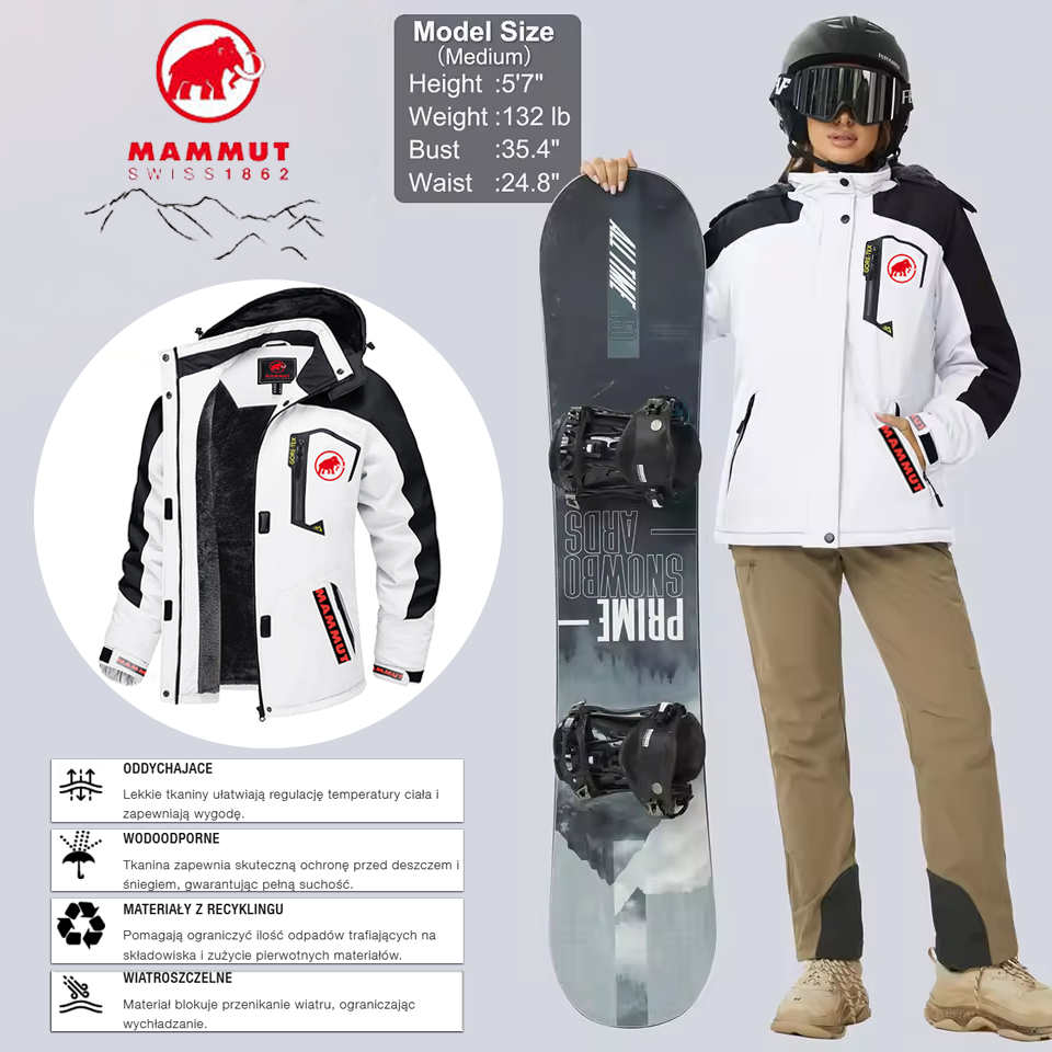 2025 MAMMUT® NOWY PŁASZCZ ZIMOWY