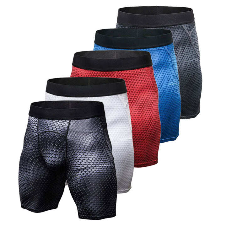 Shorts de compressão para terapia de campo de energia GFOUK™ IONIC para homens