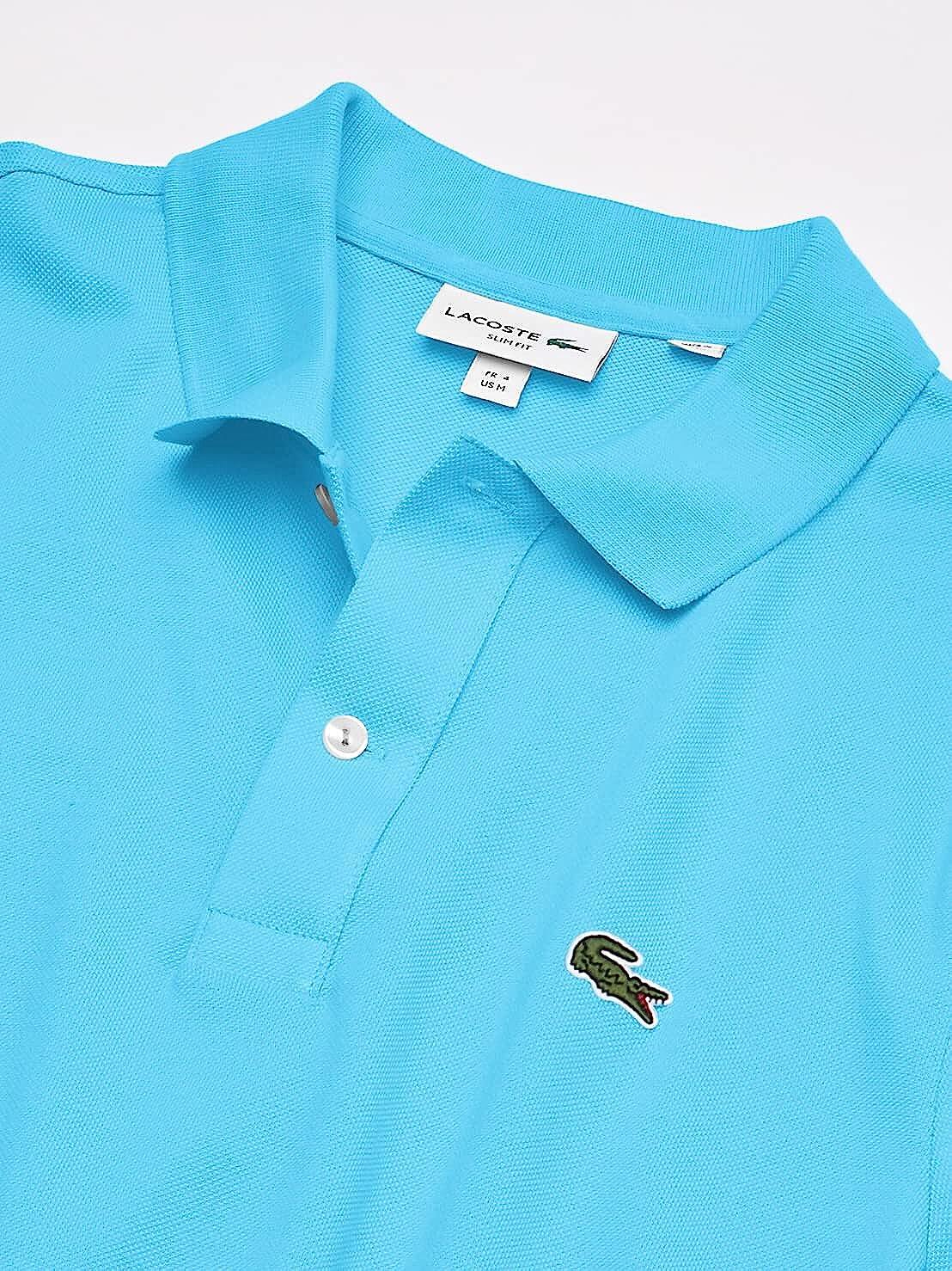 CAMISA POLO MASCULINA LACOSTE CLASSIC PIQUE SLIM FIT MANGA CURTA