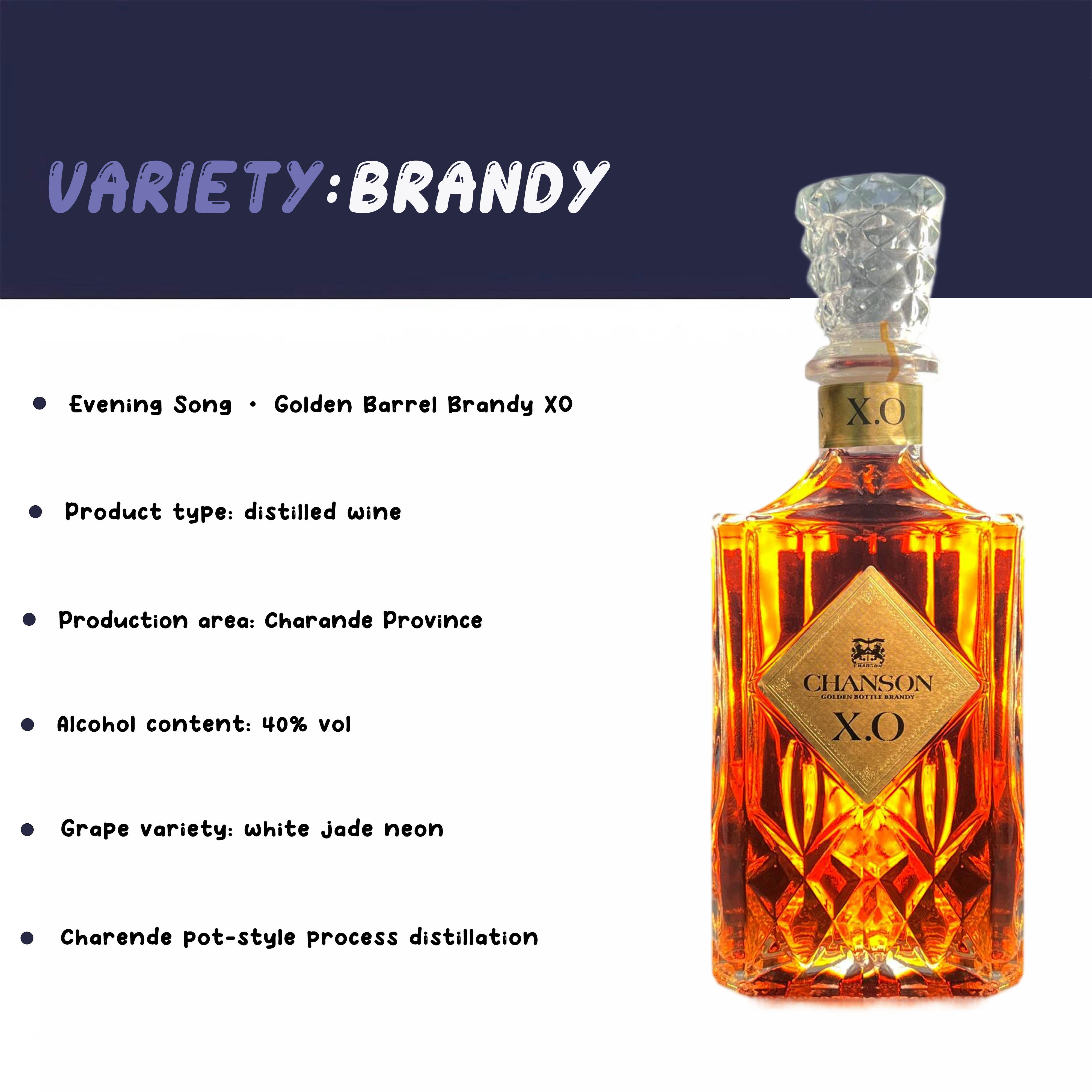 SYMEALTU MANOR-Gold Crest VSOP Brandy