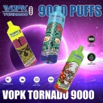 vopk tornado rechargeable disposable vape