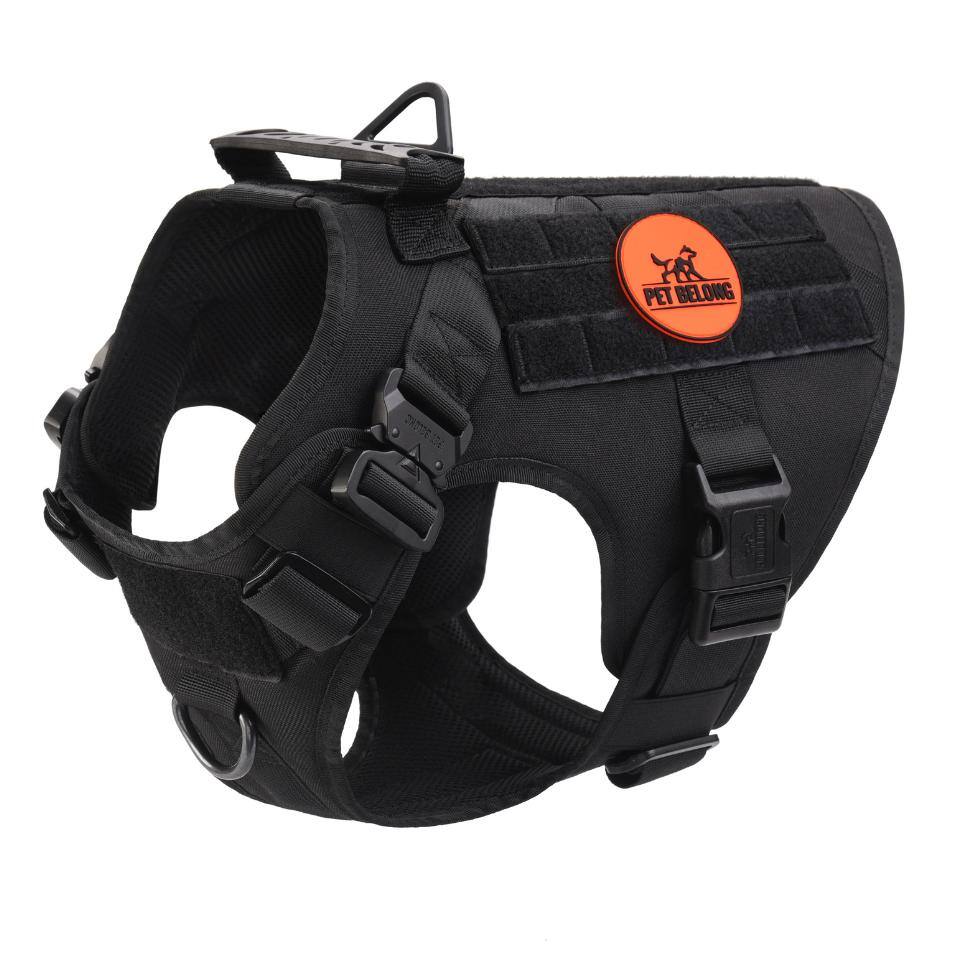 Arnês tático para cães sem puxão v2