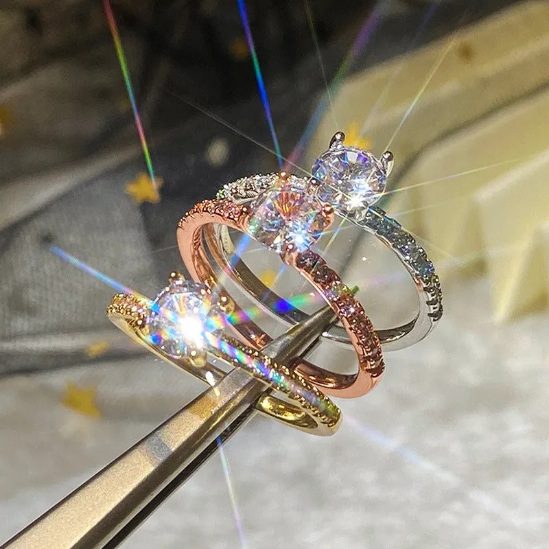(🔥UTOLSÓ NAPI AKCIÓ - 50% KEDVEZMÉNY) MOISSANITE GYÉMÁNT MÁGNESES TERÁPIÁS GYŰRŰ