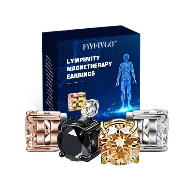 Brincos de magnoterapia Fivfivgo™ Linfatividade
