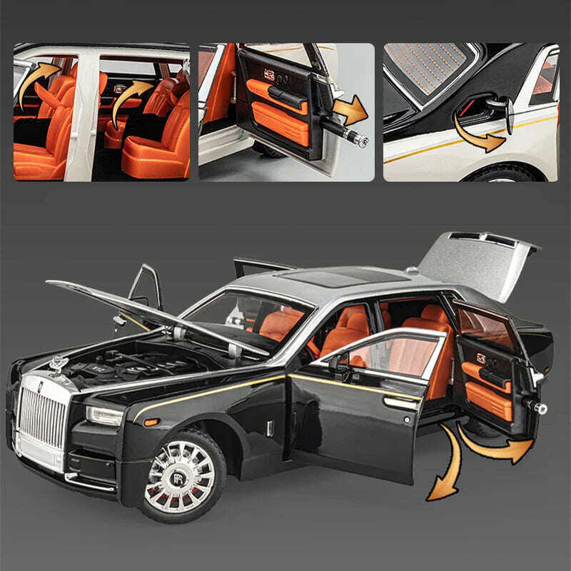 1:18 και 1:24 Rolls Royce Phantom Diecast μοντέλο