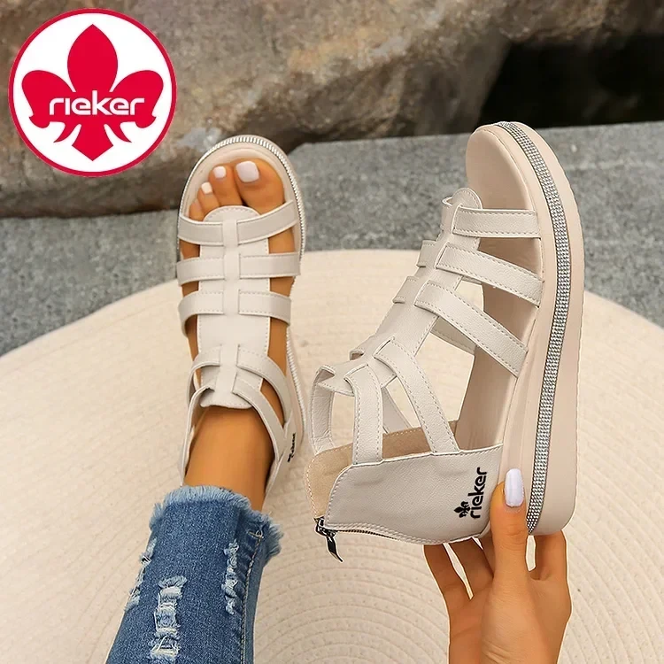 NOVAS SANDÁLIAS ORTOPÉDICAS FEMININAS RIEKER®