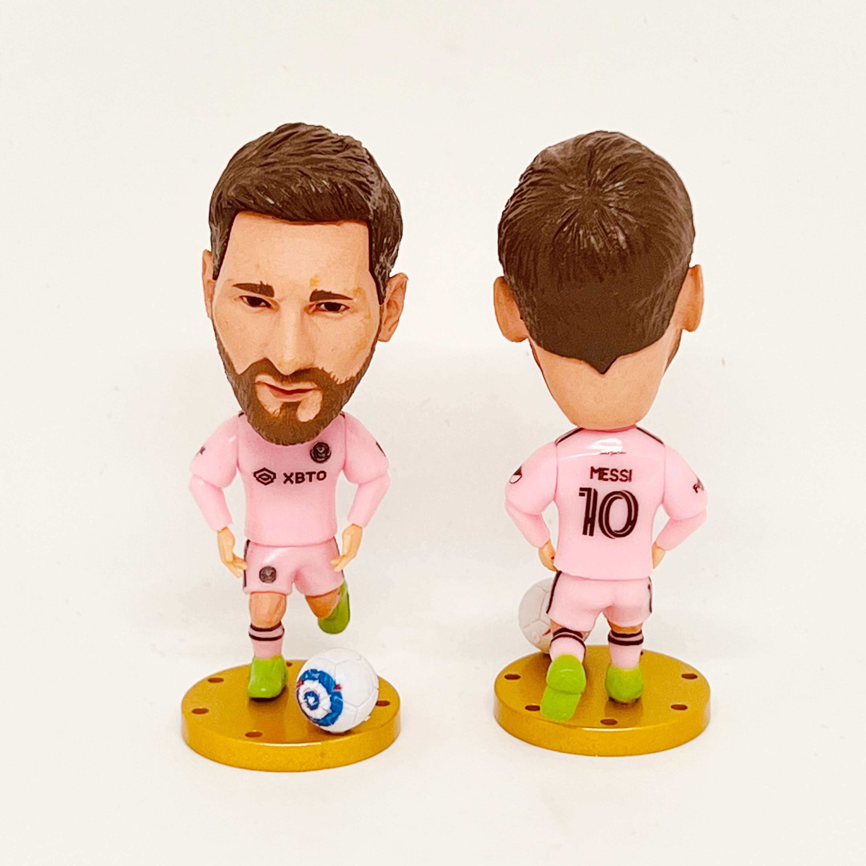 🔥⚽2025 Conjunto de estatueta de anime de estrela de futebol mais vendido e ornamento de mini troféu de metal🏆