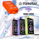 UZY Tornado 30000 30K Puffs: Kétféle ízű eldobható vape okosképernyővel