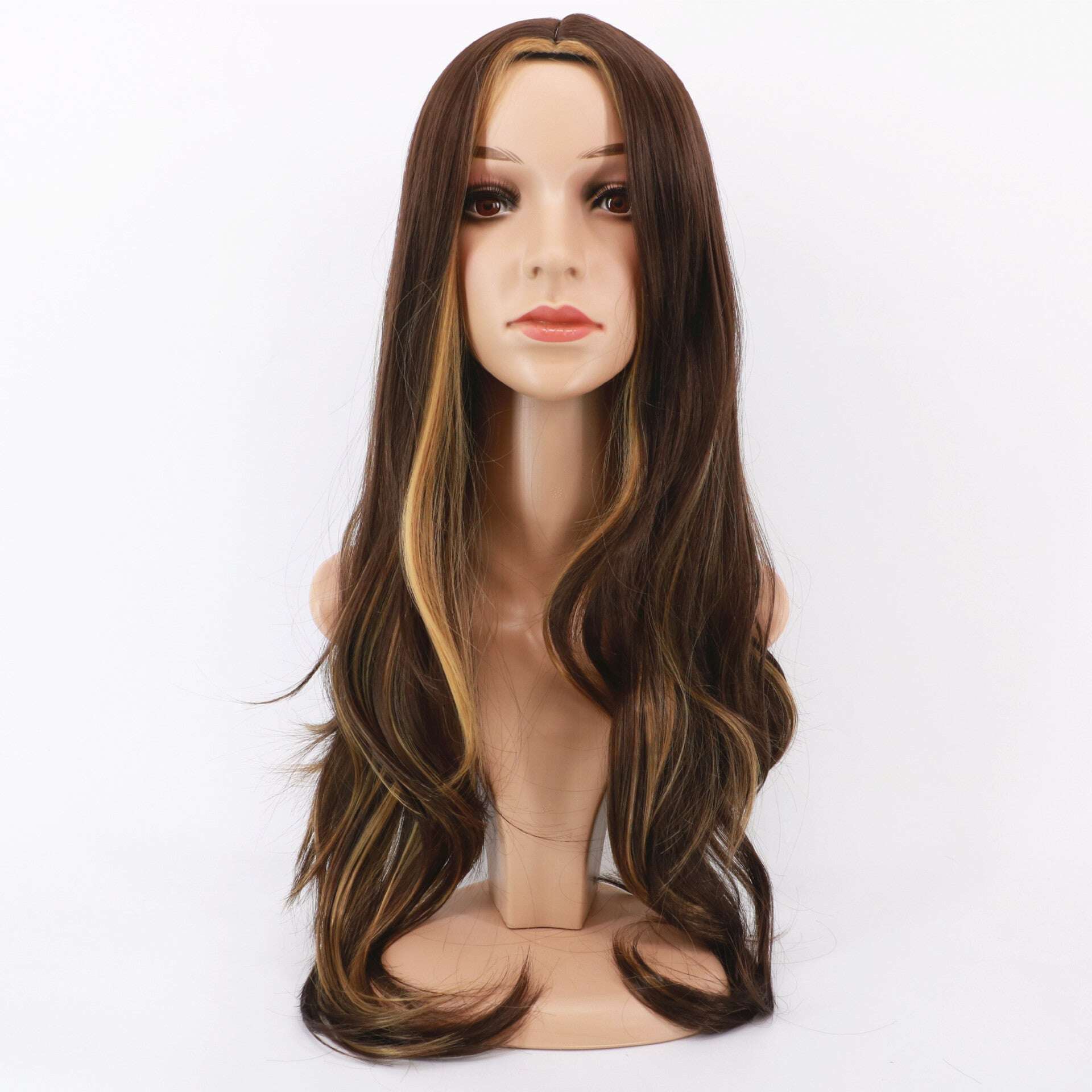 Big wavy blonde wig for daily use