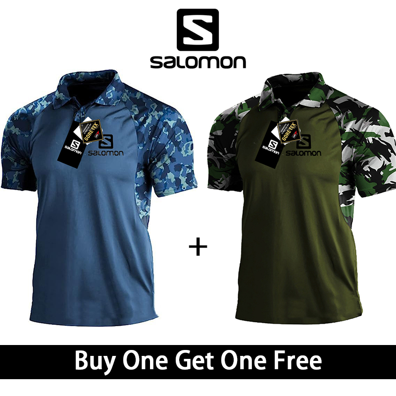 Męskie koszulki polo Salomon, 2 szt