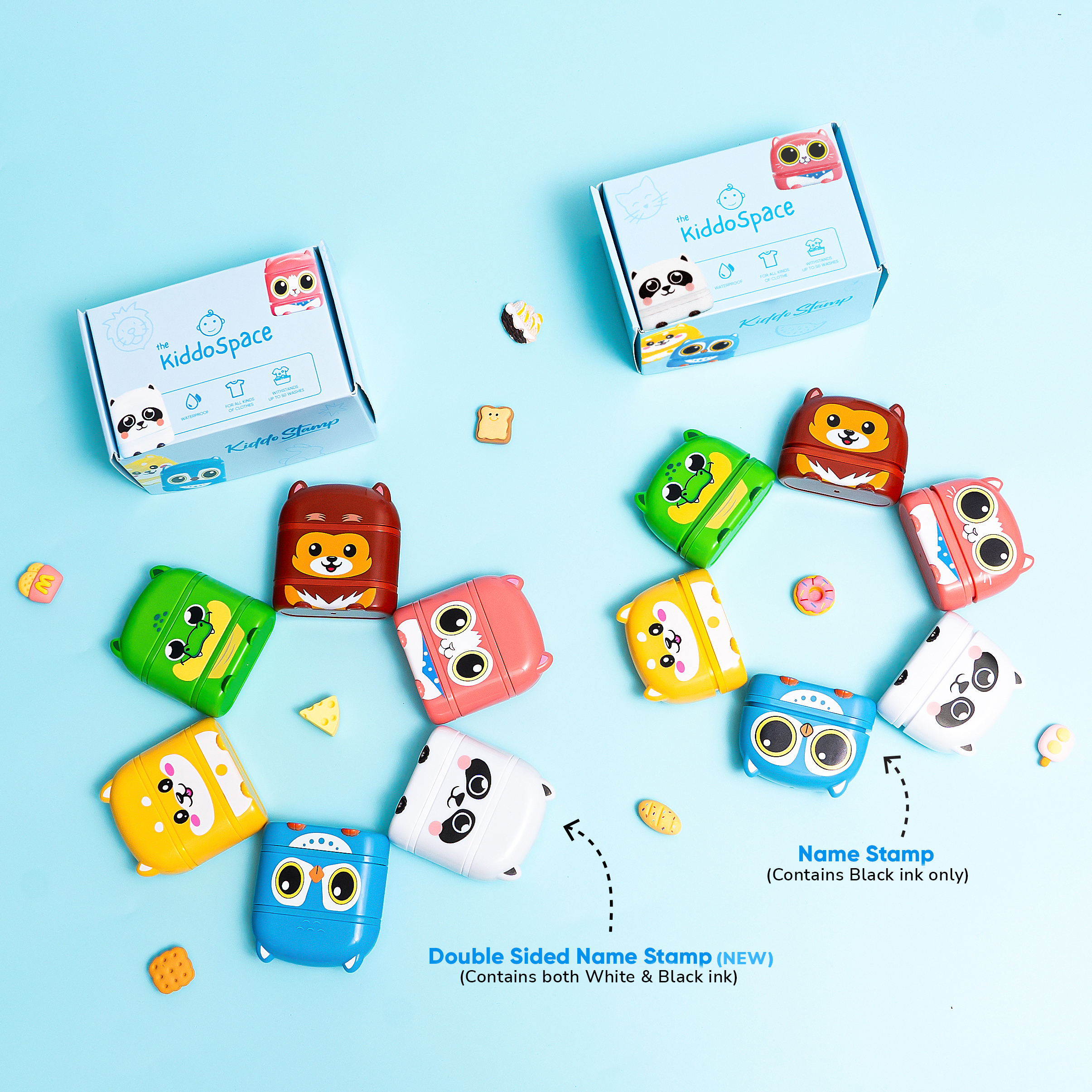 KIDDOSTAMP™ - CARIMBO COM NOME PERSONALIZADO