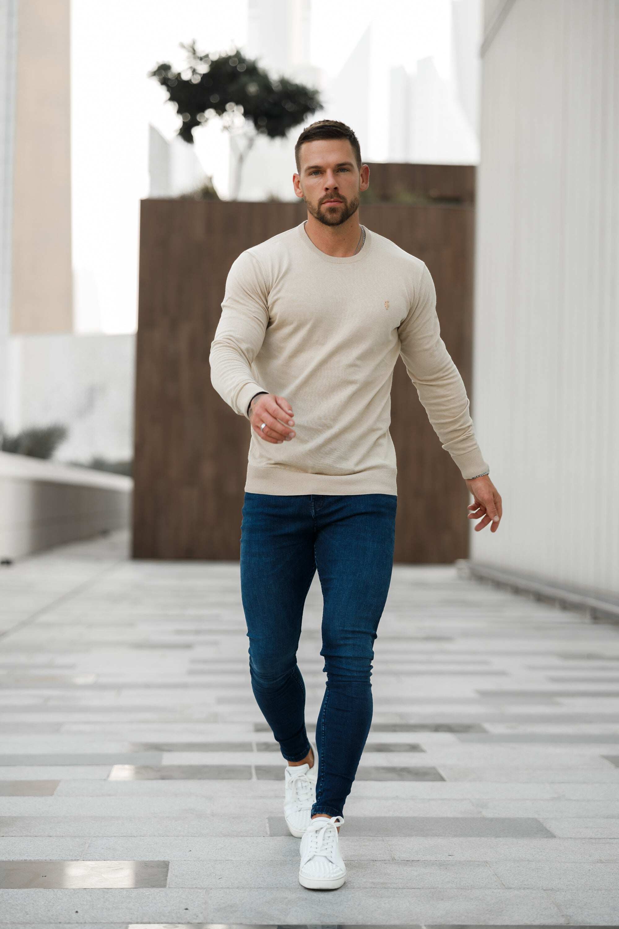 Ultra Stretch Navy Slim Jeans - FSJEAN001