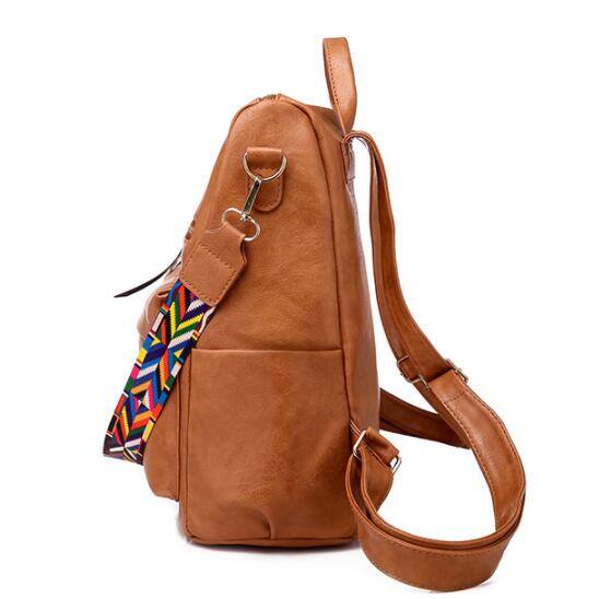 🔥natural leather backpack