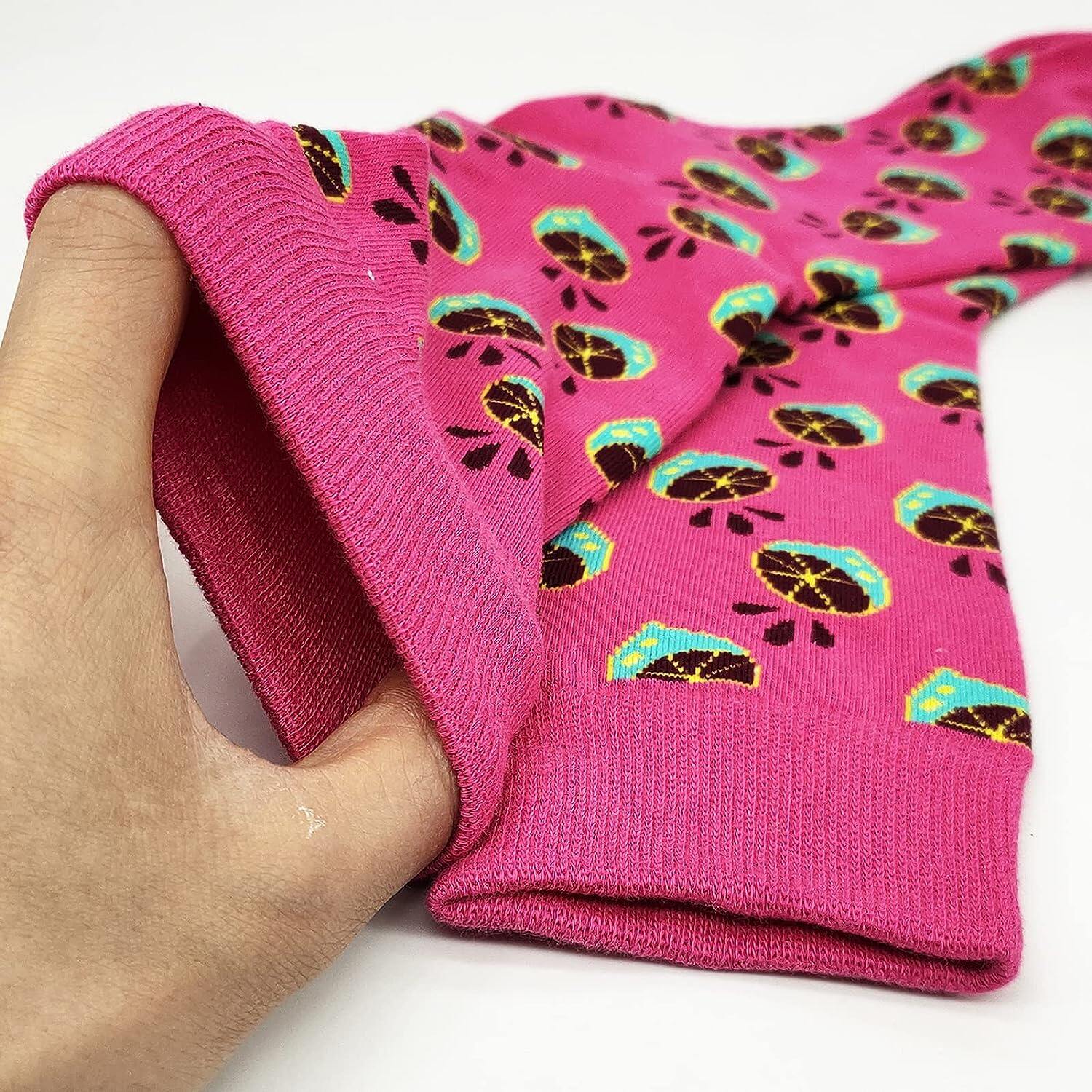 Meias coloridas divertidas