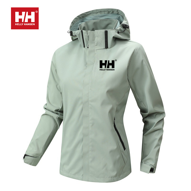 💕Helly Hansen® | Sweatshirt com capuz impermeável e corta-vento para esqui ao ar livre para homem e mulher