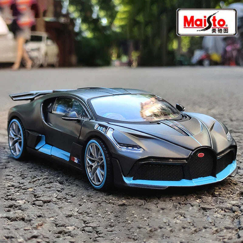 Αποθήκευση 1:24 Bugatti Chiron Divo Supercar Diecast Model
