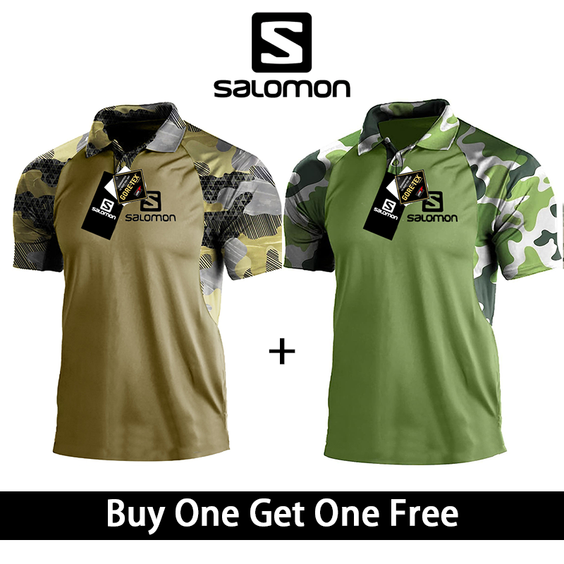 Męskie koszulki polo Salomon, 2 szt