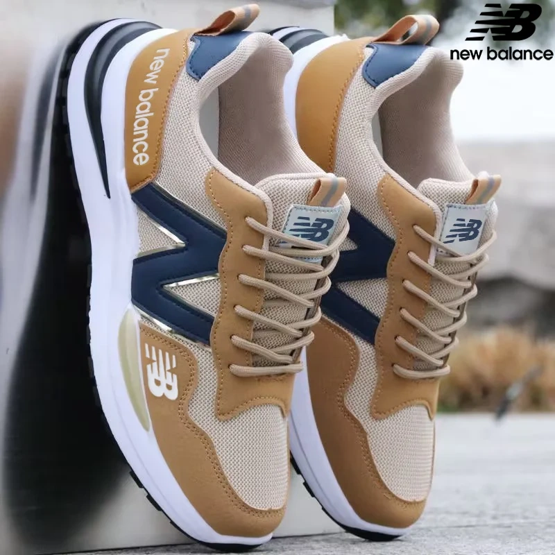 CALÇADOS DE INVERNO MASCULINO NEW BALANCE® COM SOLA DE MALHA ESPESSA ANTIDERRAPANTE