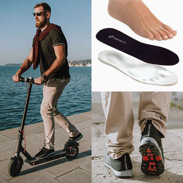 COMFORTSLIP™ - TÊNIS DE ACADEMIA COM ESPUMA DE MEMÓRIA MASCULINA