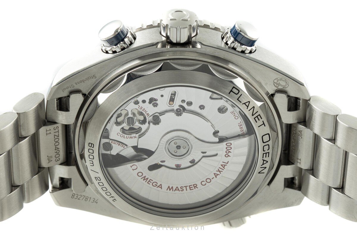 Omega Seamaster Planet Ocean 600M GMT 43.5mm Steel Oreo