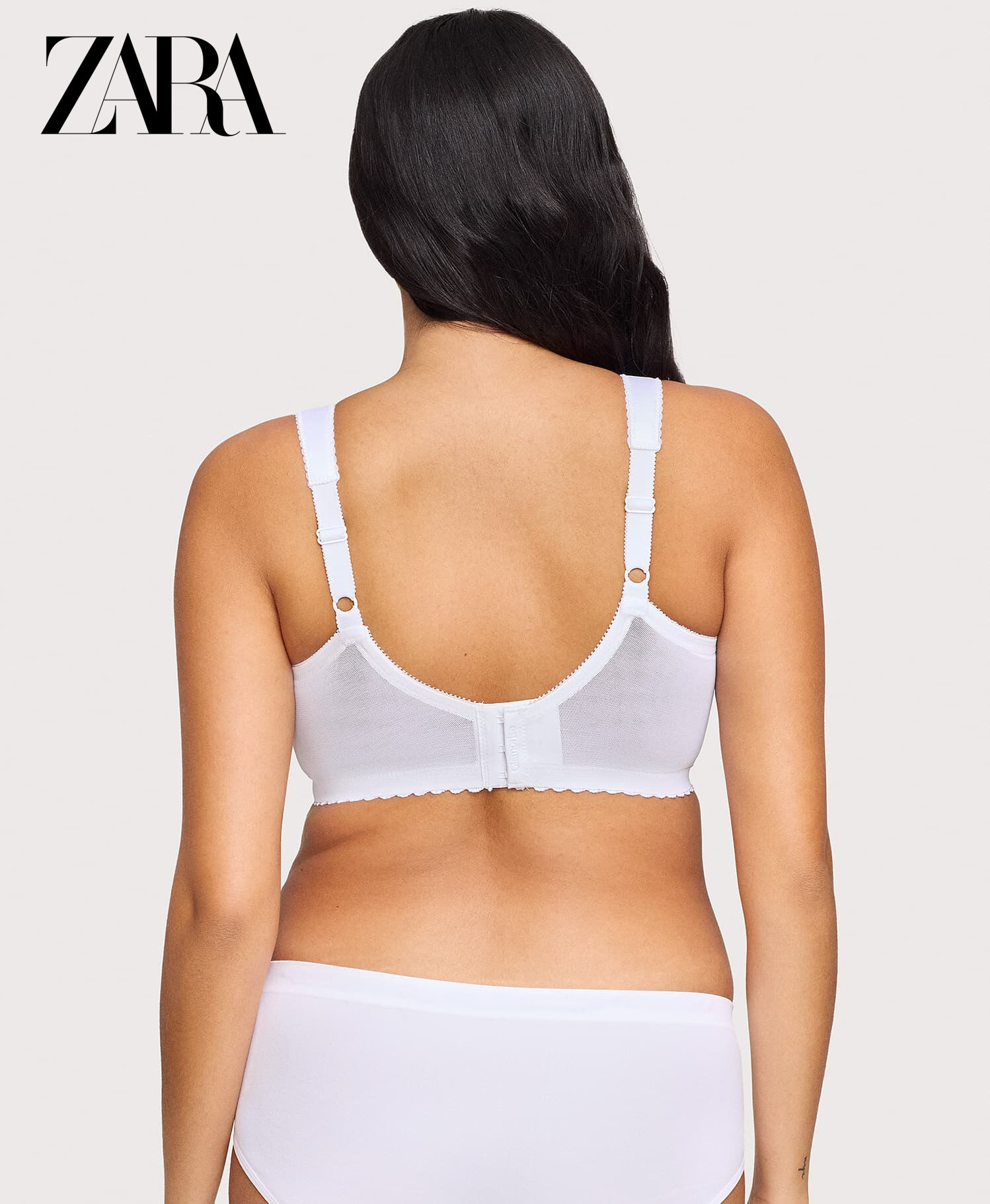 ZARA - (3 komada) Jednodijelni push-up grudnjak s punim košaricama