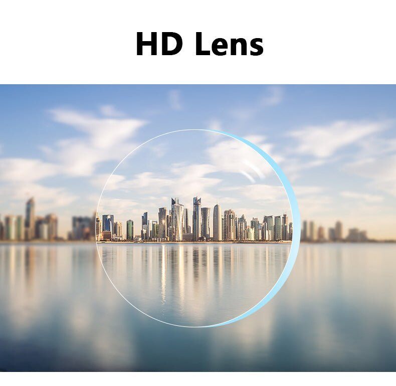 Óculos de safira de alta dureza, anti-azulados, progressivos para uso longo e próximo, óculos de dupla leitura