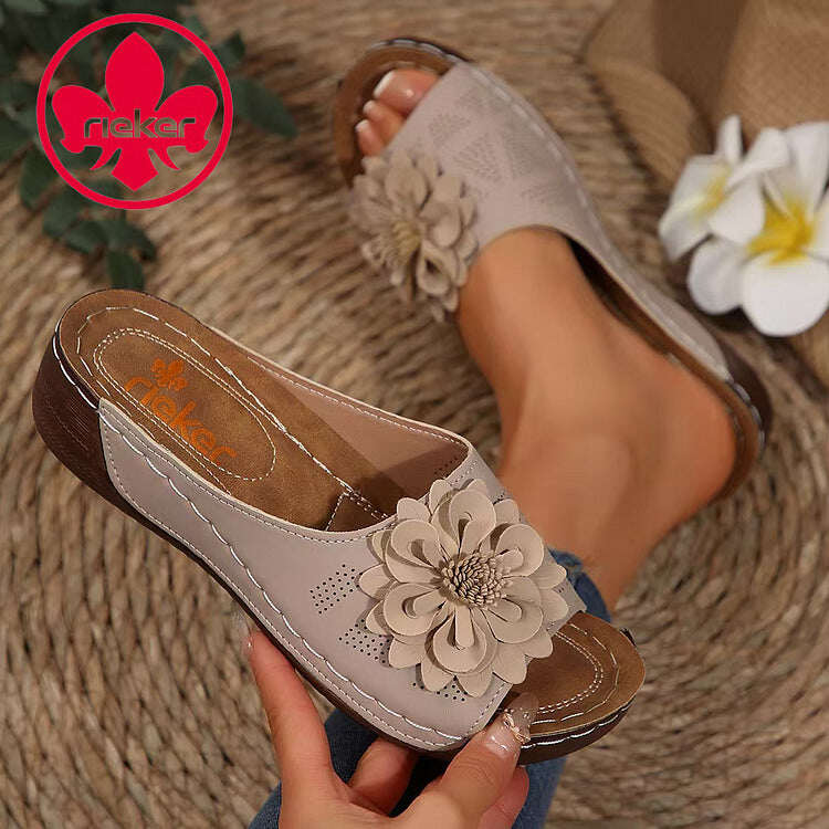 Fashionable and comfortable women's sandals RIEKER
