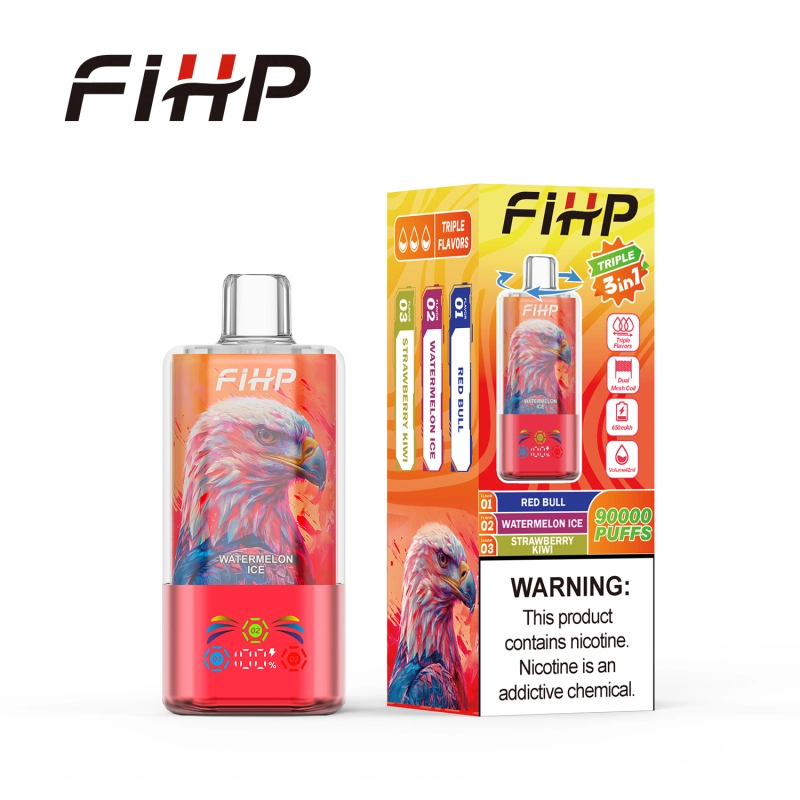 FIHP 90K Blueberry ice + Strawberry-melon + Lemon-lime